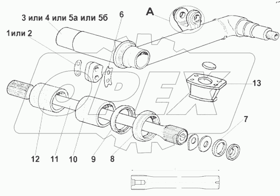  Подвеска опорных катков движителя