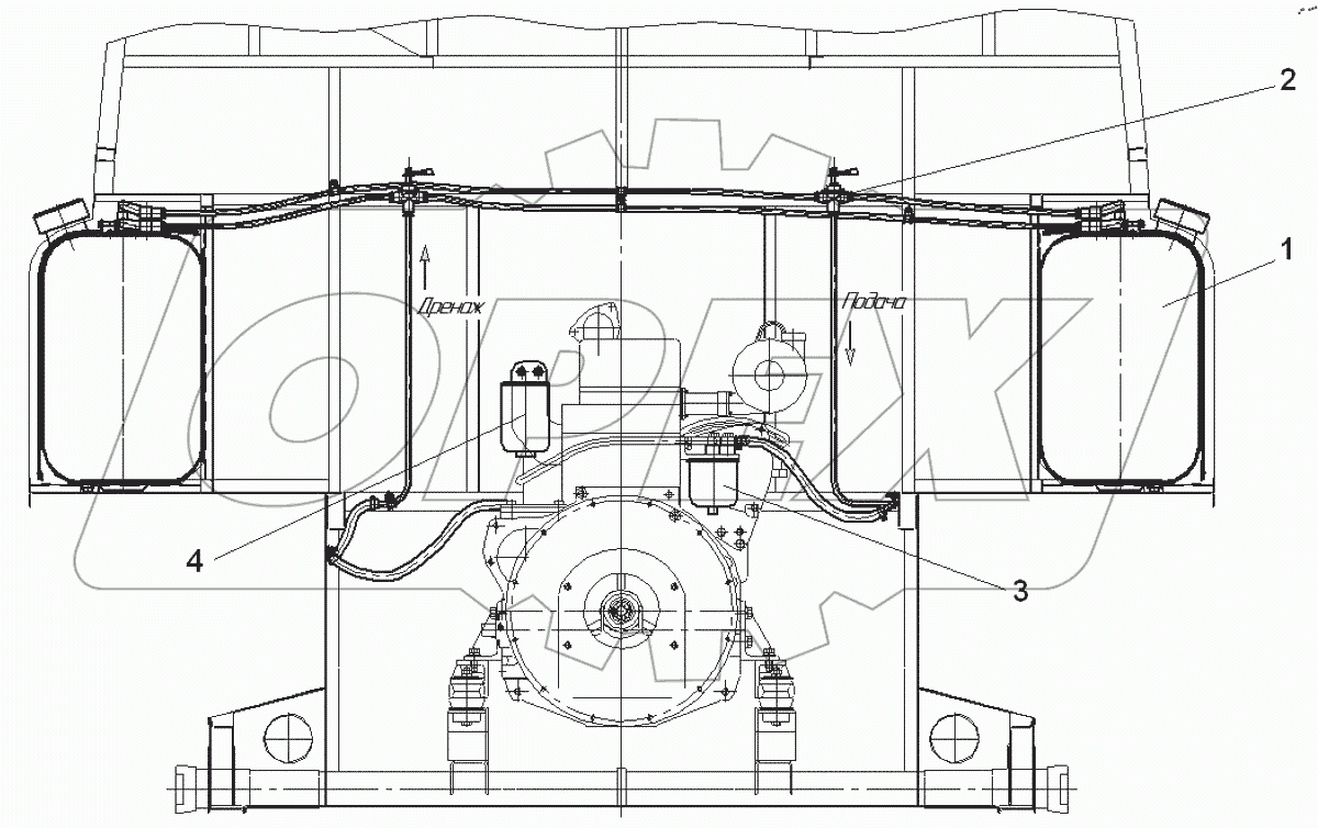  Система питания двигателя топливом