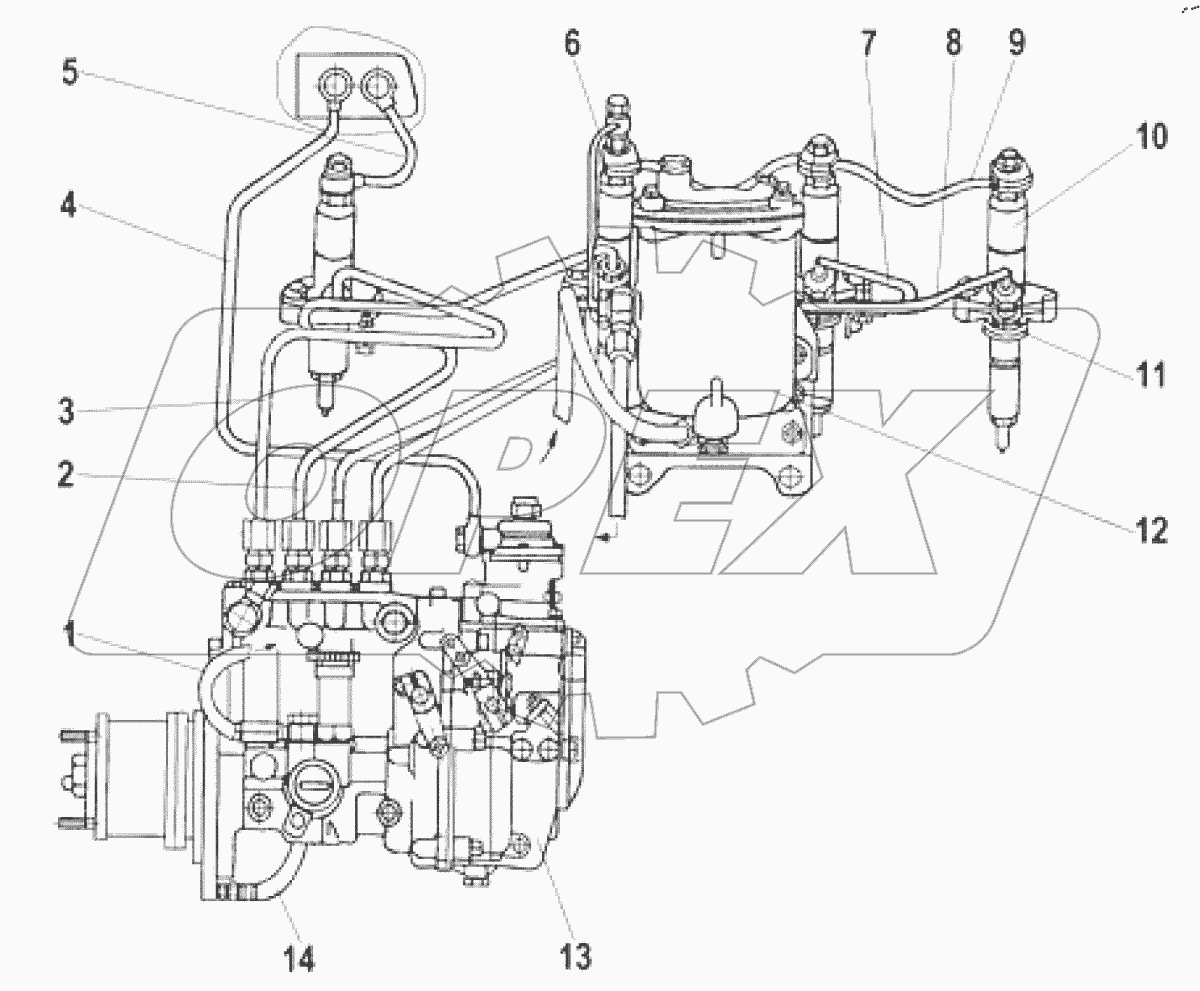  Топливопроводы и установка топливной аппаратуры