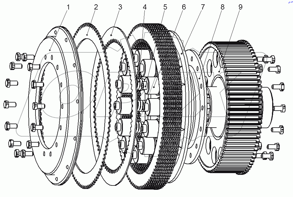  Фрикционы 3903-2601150