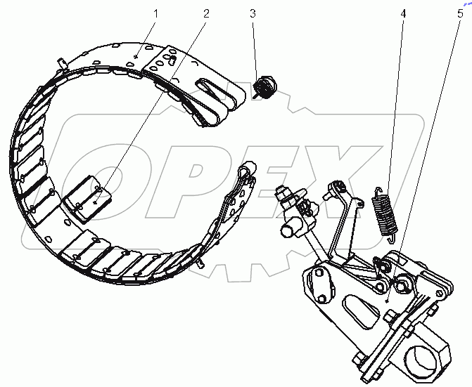  Тормоза 3903-2601190