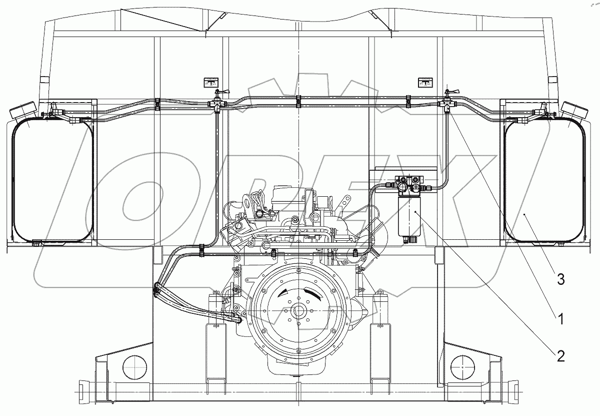  Система питания топливом