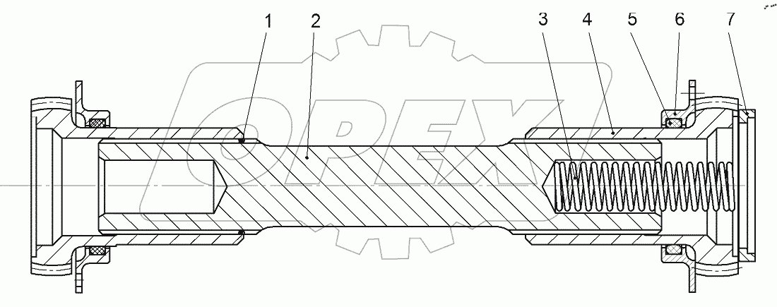  Соединительные муфты и полуоси