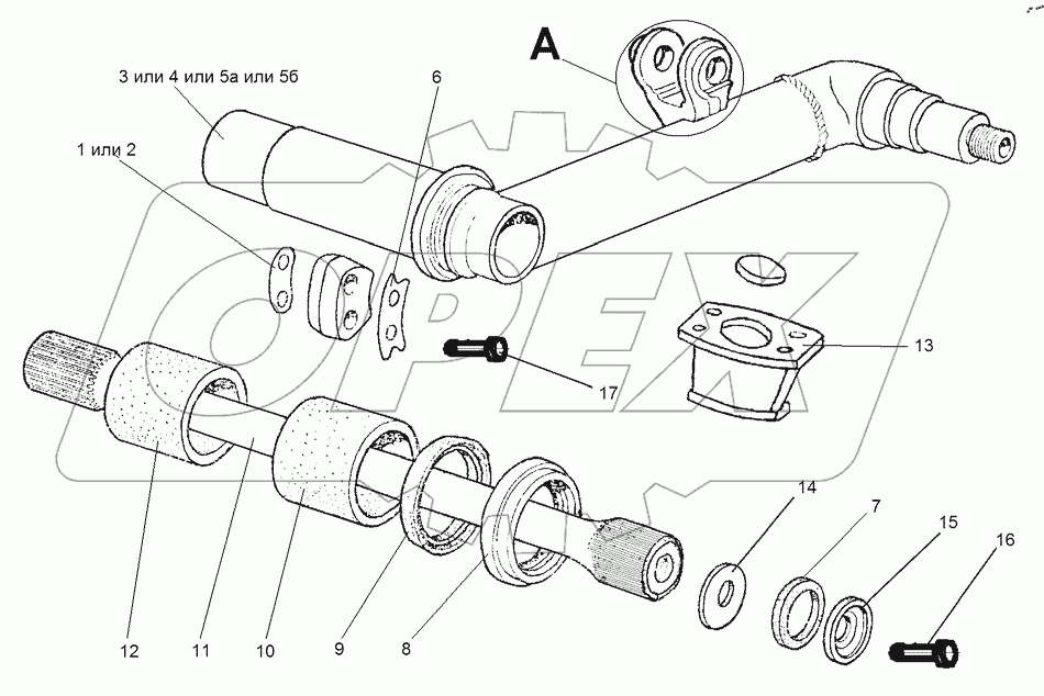  Подвеска опорных катков движителя