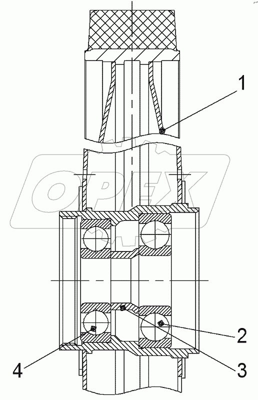  Каток опорный