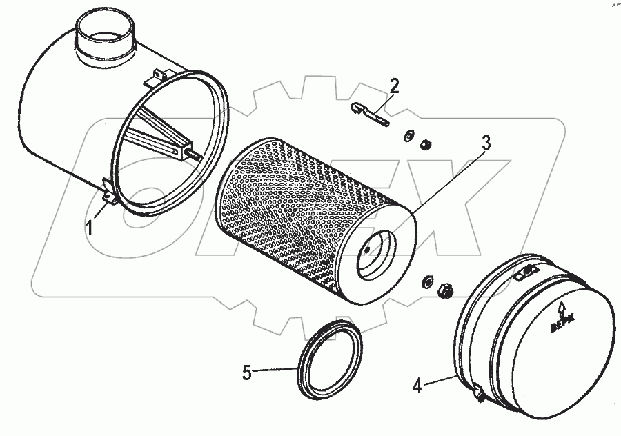  Фильтр воздушный