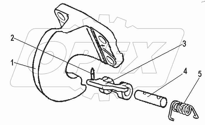  Крюки буксирные