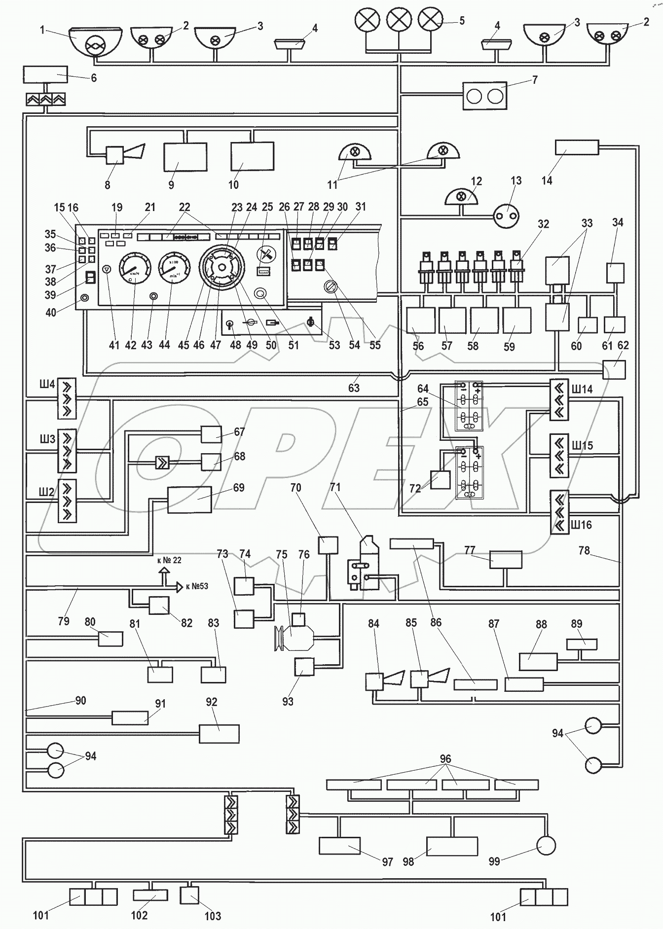 Приборы и детали электрооборудования
