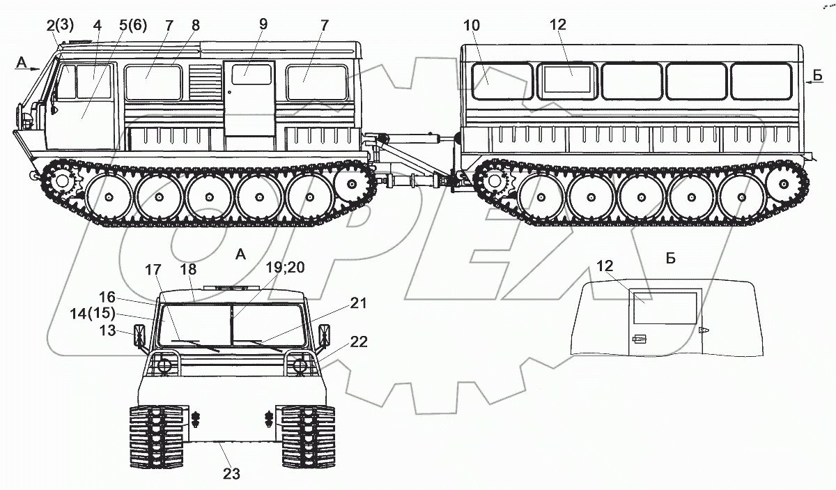 Кузов (кабина)