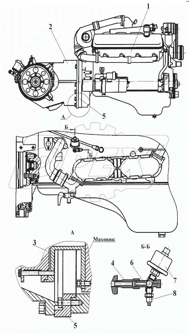  Силовой агрегат