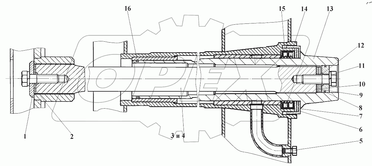  Подвеска опорных катков