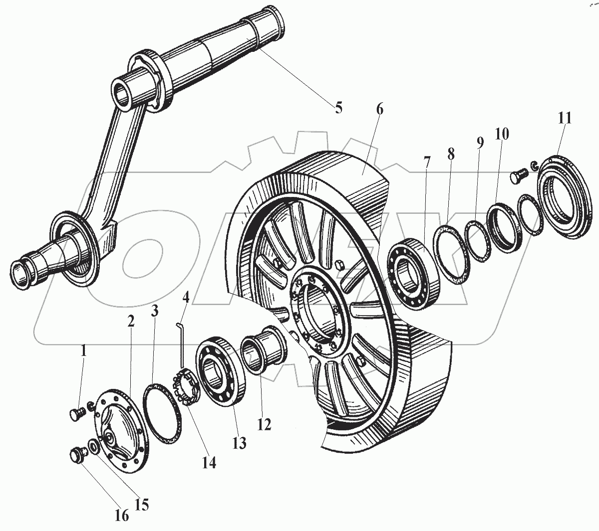  Катки опорные