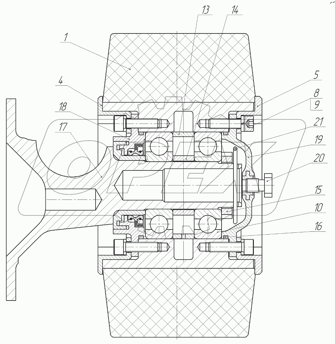  Катки поддерживающие