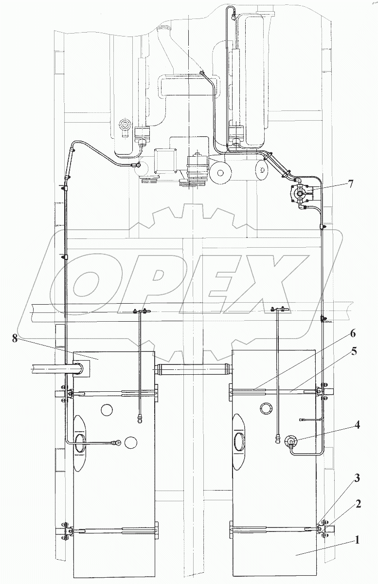  Система питания топливом