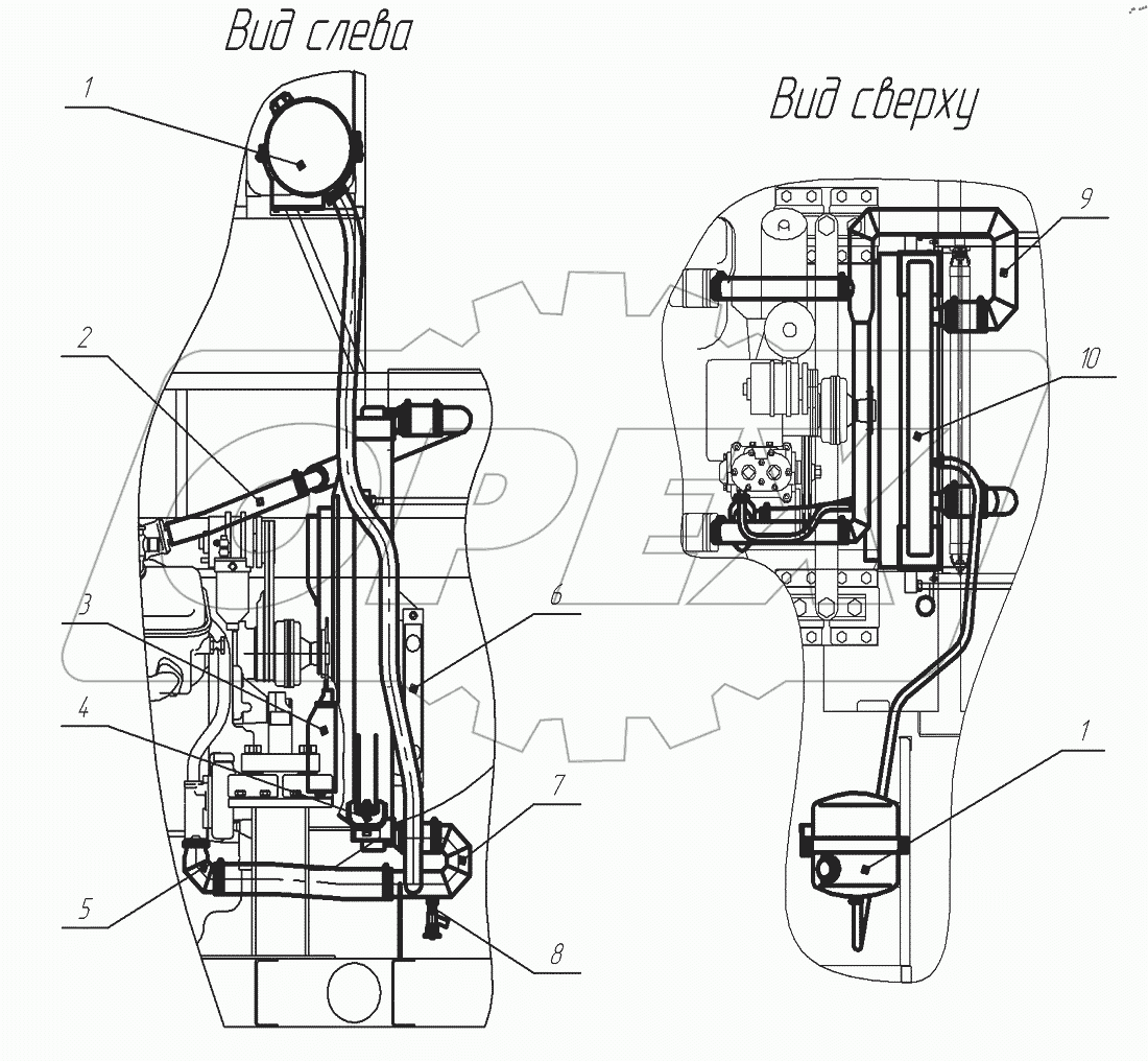  Система охлаждения двигателя