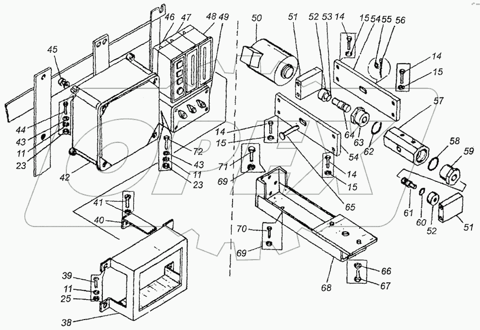 Установка ограничителя грузоподъемности КС-3577.81.700