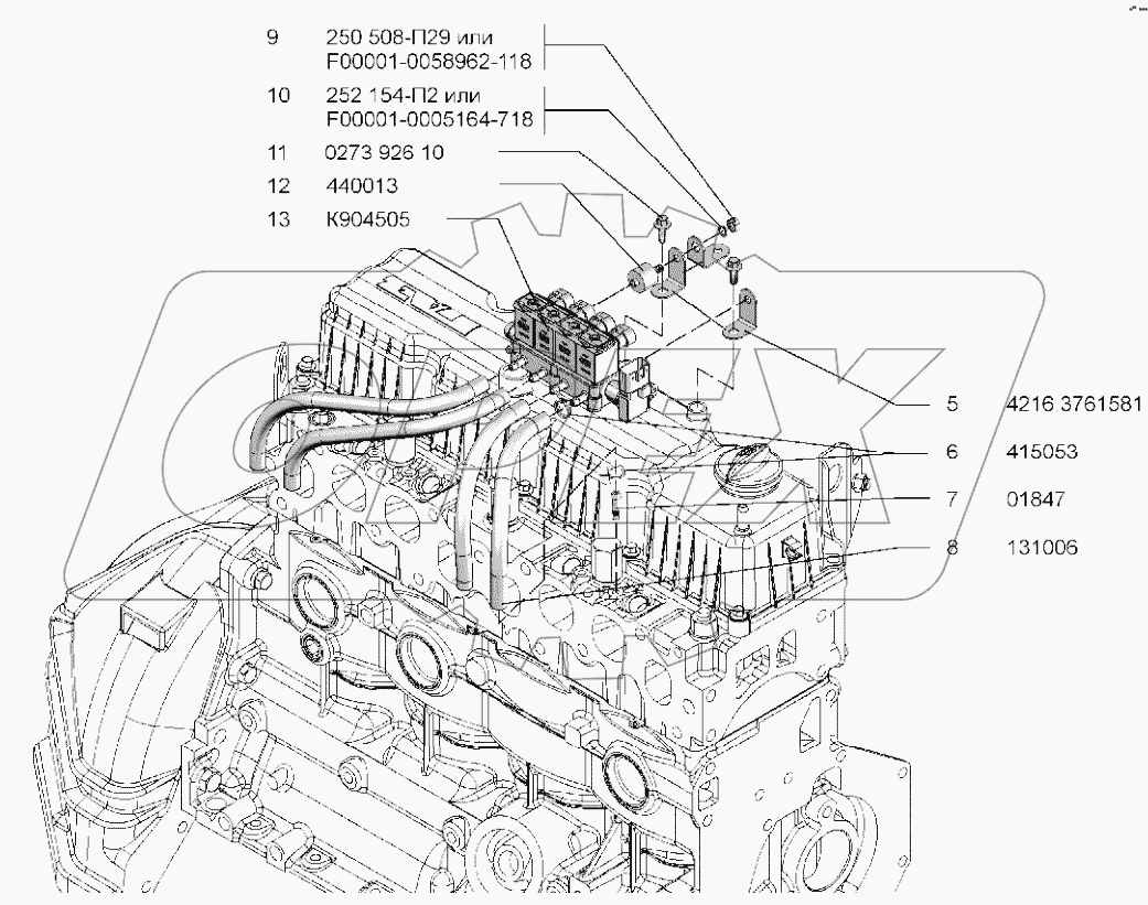  Трубопроводы топливные