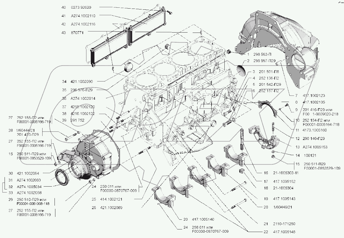  Блок цилиндров