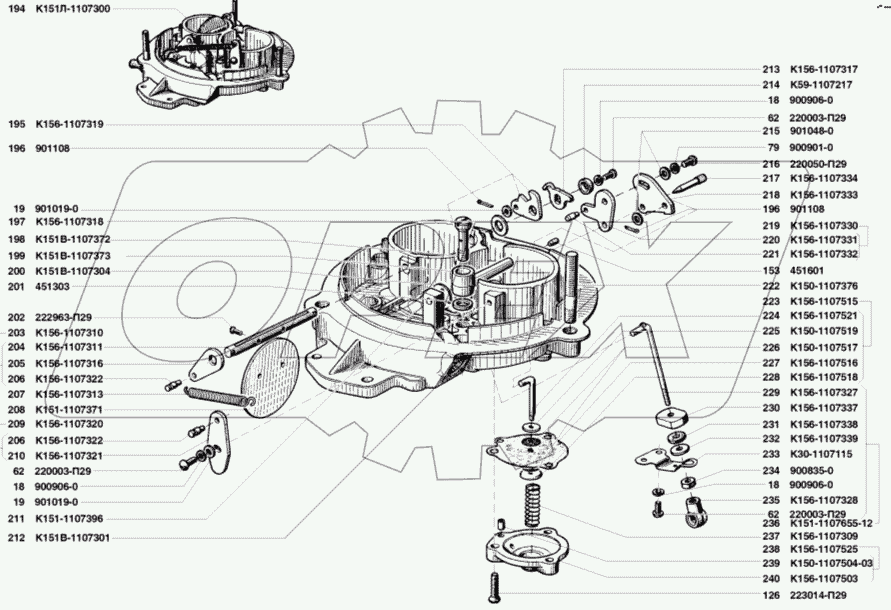 Карбюратор К151Л, К151Е