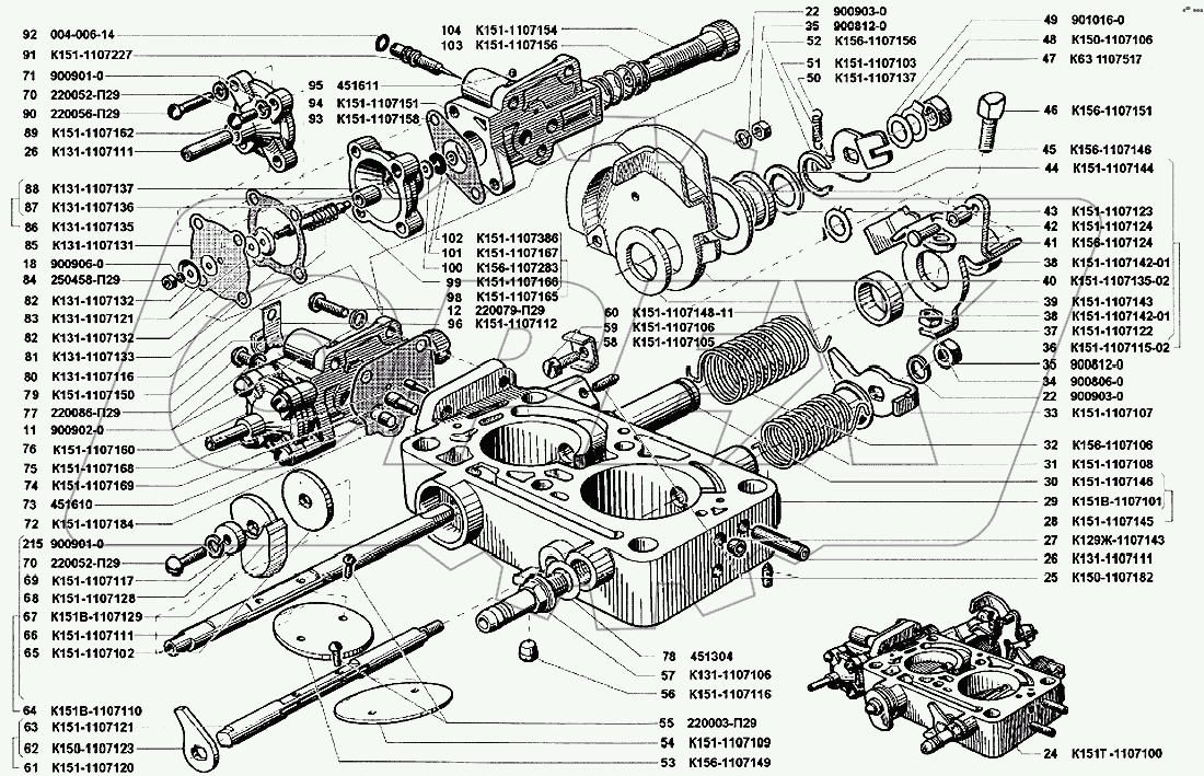 Карбюратор К151Т