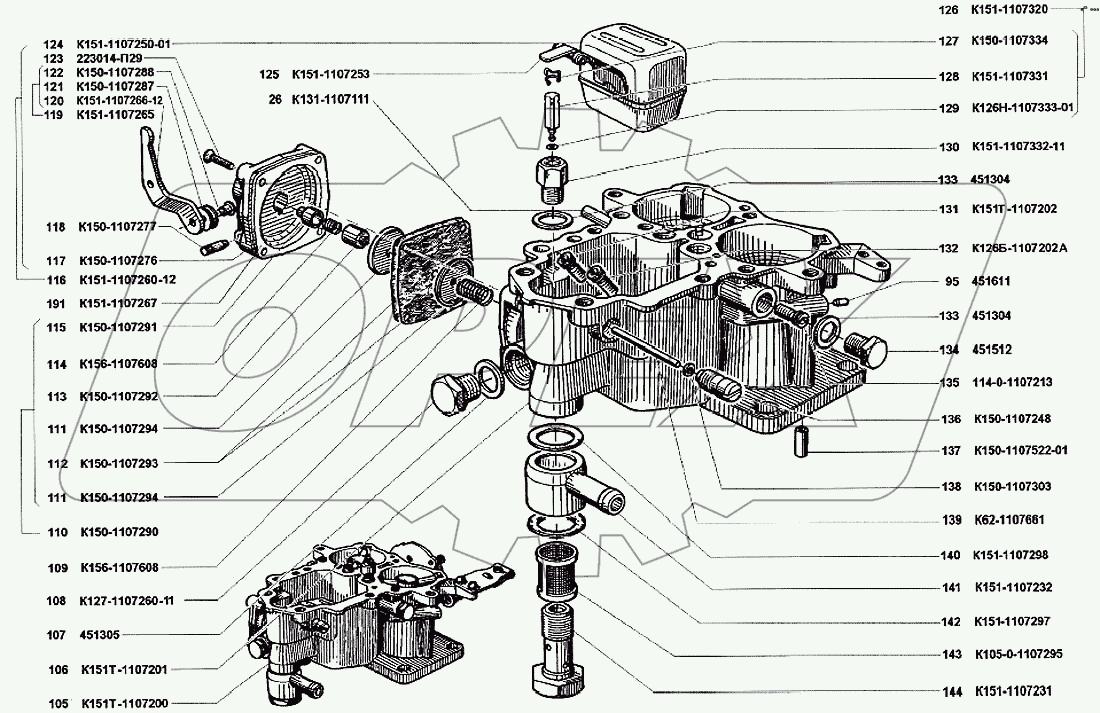 Карбюратор К151Т