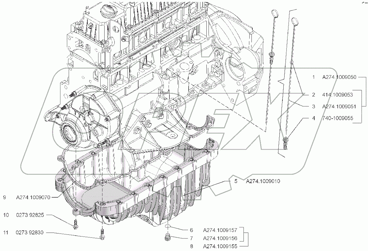 Картер масляный