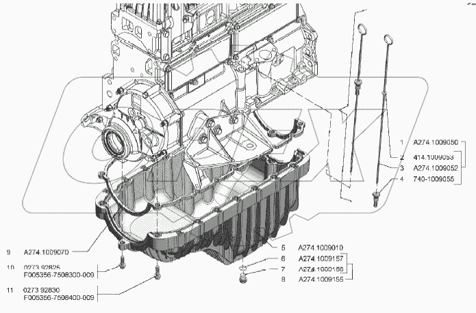  Картер масляный