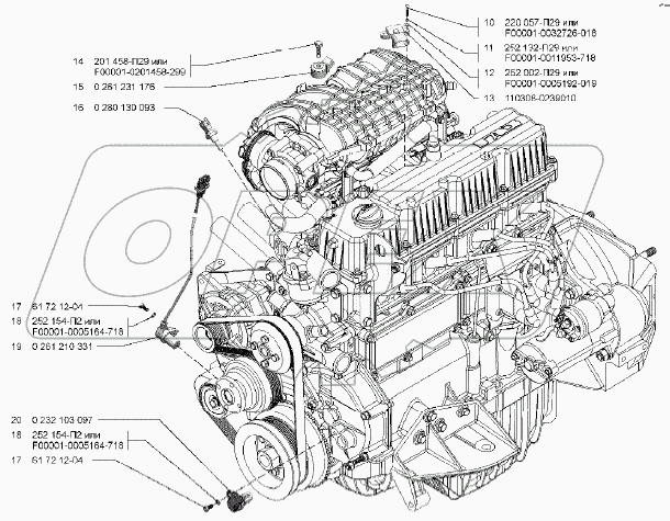  Датчики детонации, температуры, абсолютного давления, синхронизации, фазы