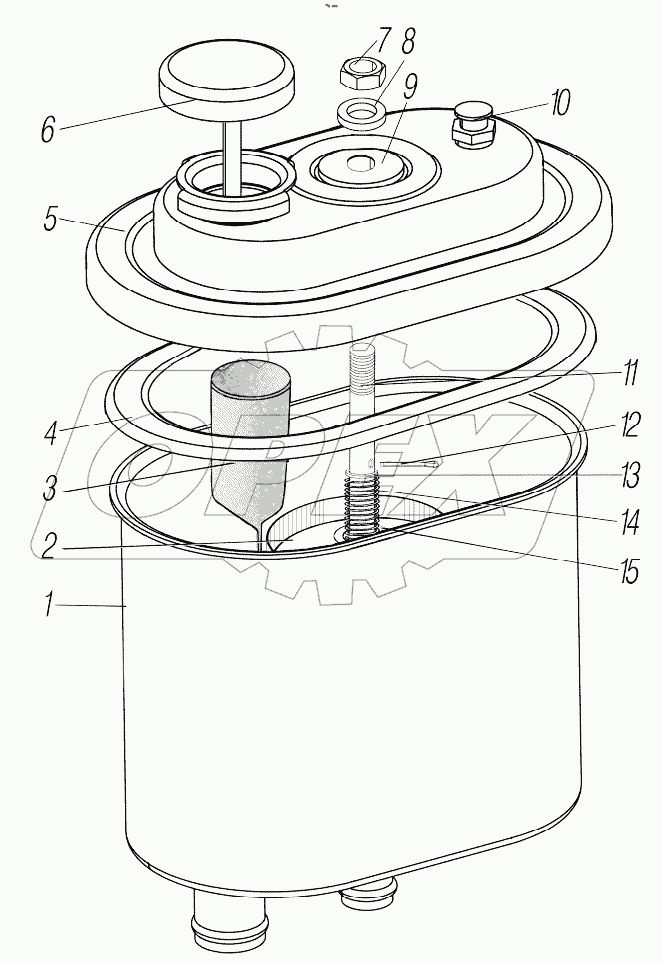  Масляный бачок;Oil Tank