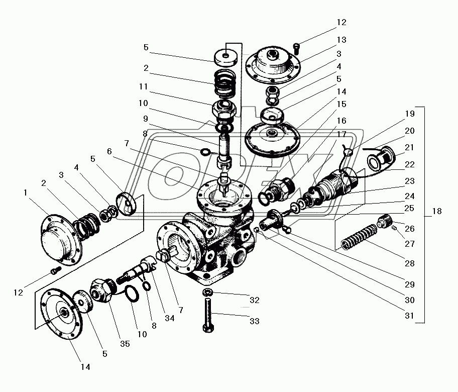 Кран управления II