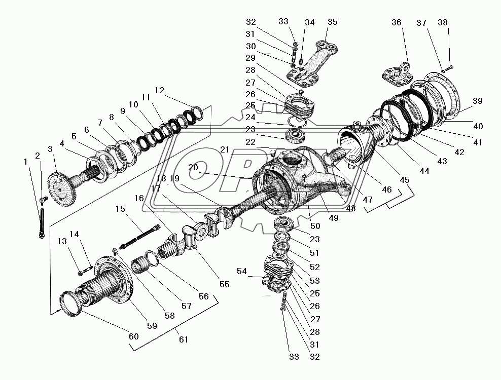 Передний мост