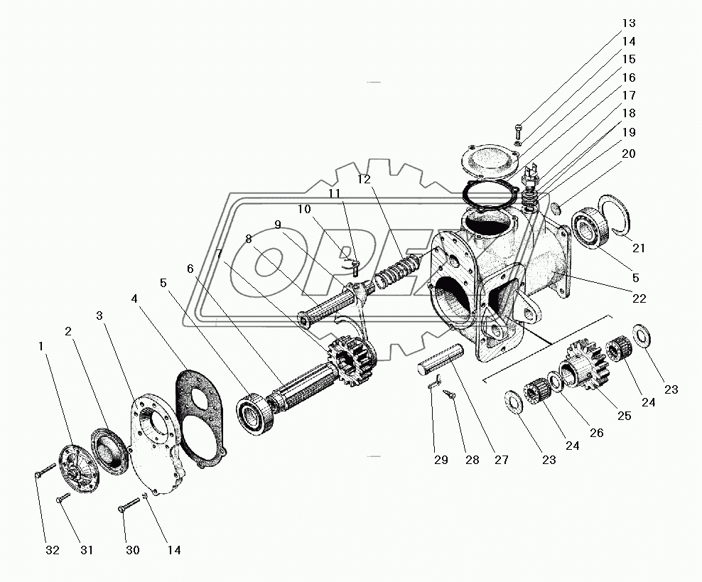 Коробка отбора мощности