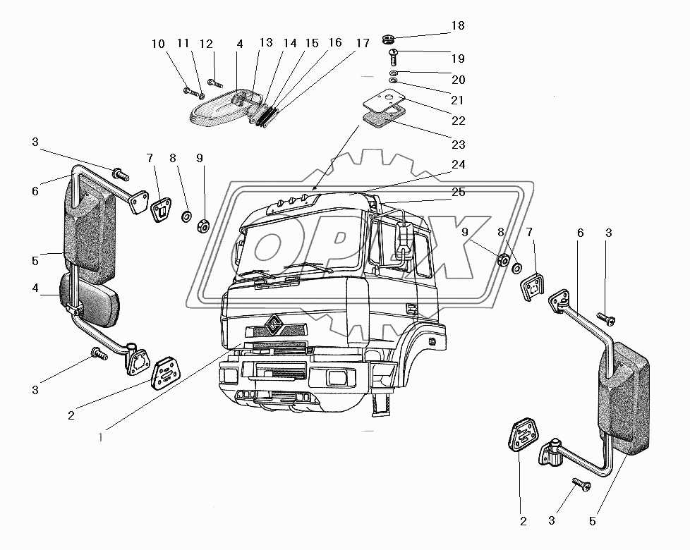 Кабина в сборе