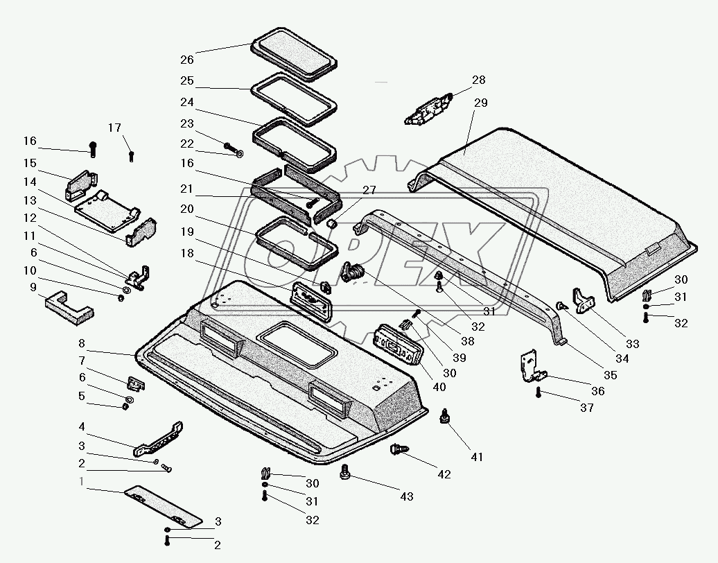 Обивка крыши 1