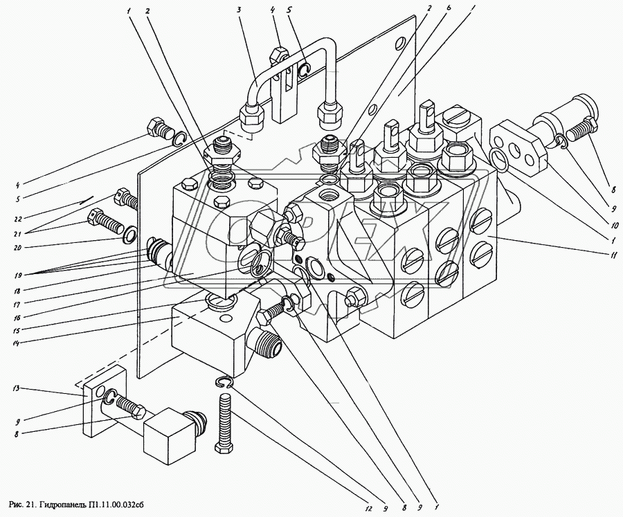 Гидропанель П1.11.00.032сб