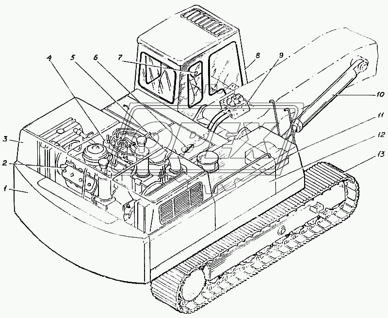 Экскаватор одноковшовый ЭО-5126