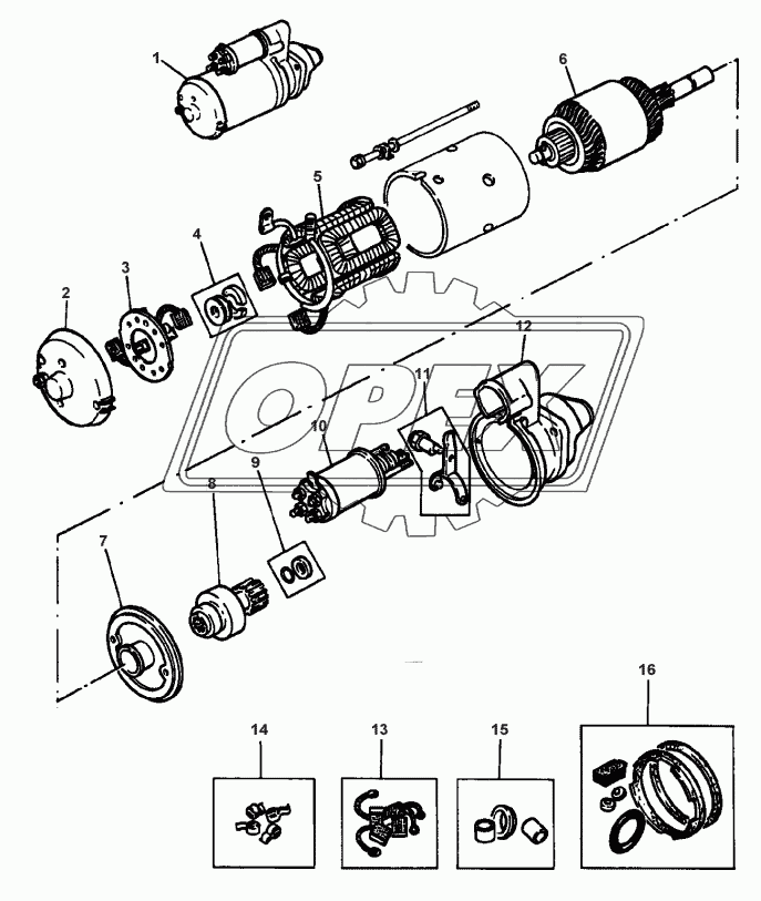 STARTER MOTOR