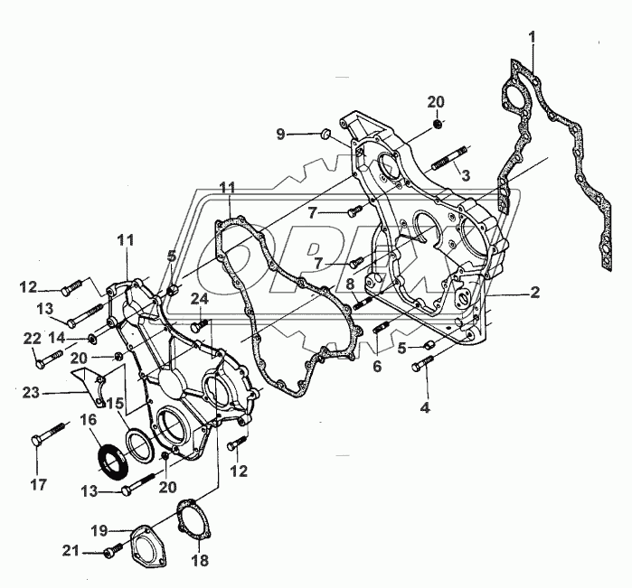 TIMING GEAR HOUSING