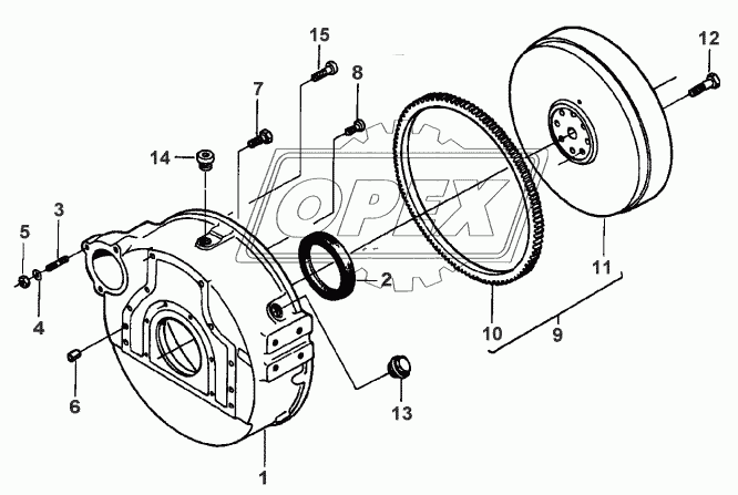 FLYWHEEL HOUSING