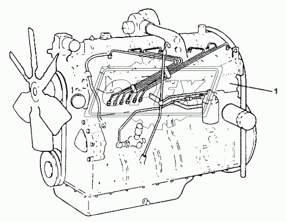 SECTION DIVIDER - ENGINE 612DSBIL