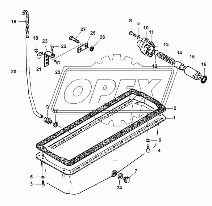 LUBRICATING OIL SUMP