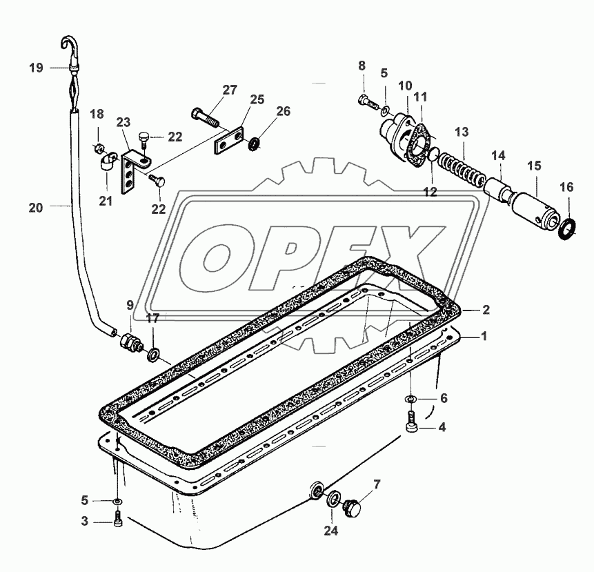 LUBRICATING OIL SUMP