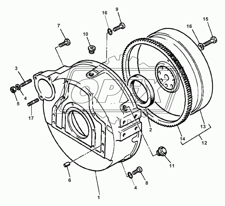 FLYWHEEL HOUSING