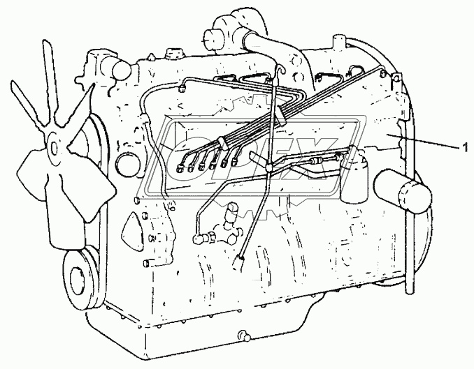 SECTION DIVIDER - ENGINE 612DSJL/290HP