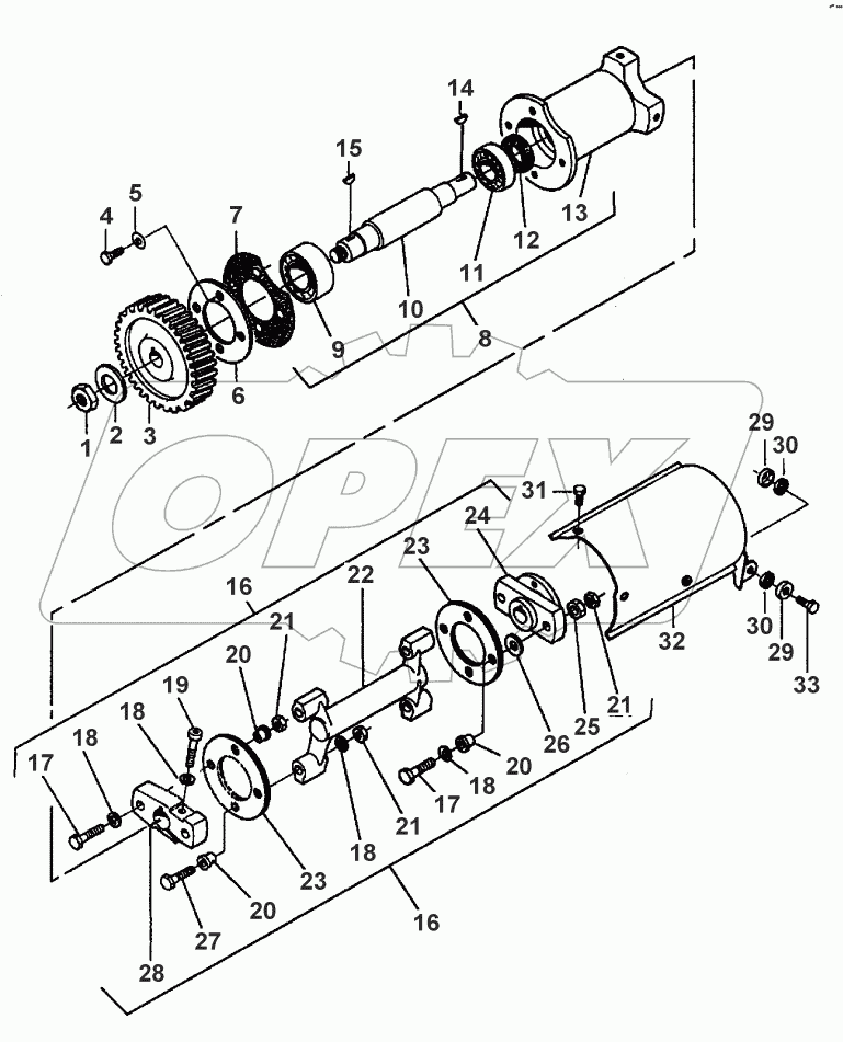 INJECTION PUMP - ENGINE 612DSJL/290HP