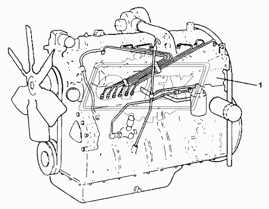 SECTION DIVIDER - ENGINE 612DSJL