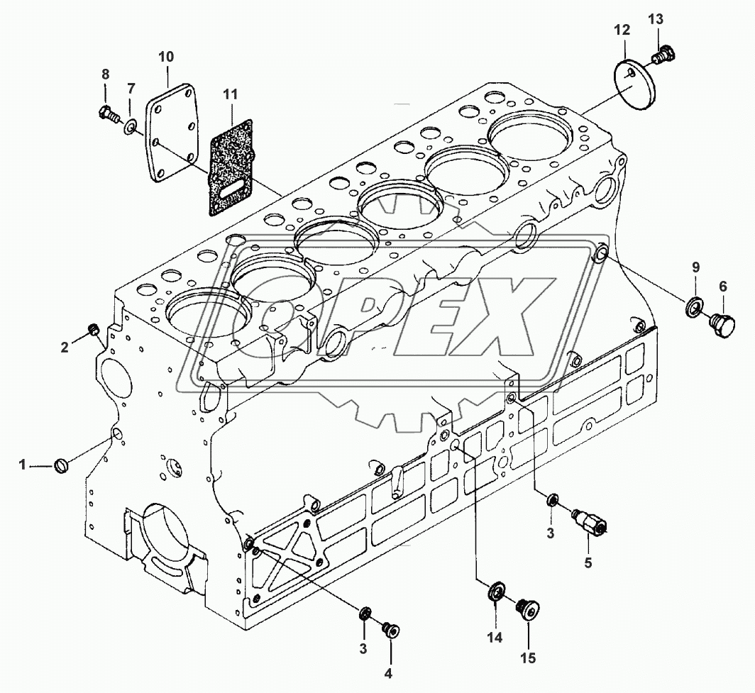 CYLINDER BLOCK - EQUIPMENT