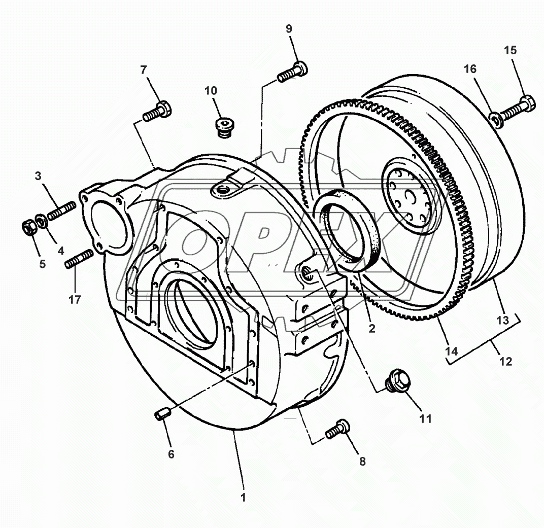 FLYWHEEL HOUSING