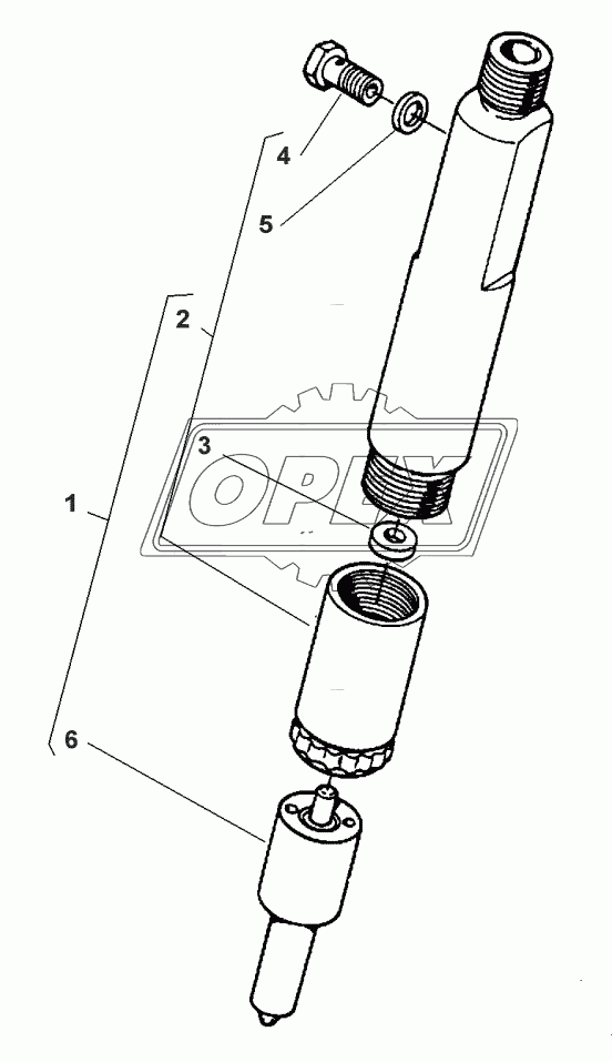 INJECTOR - MB 34/36 220 HP