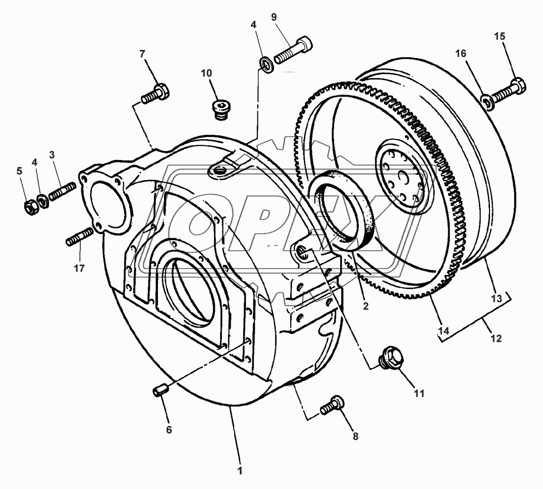 FLYWHEEL HOUSING